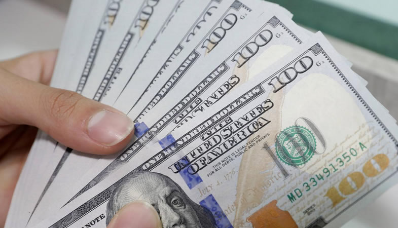 Dólar sube $14 y alcanza los $890 tras datos inflacionarios